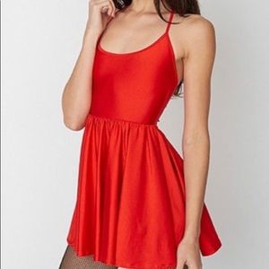 American Apparel Nylon Tricot Figure Skater Dress